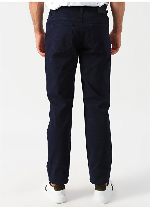 U.S. Polo Assn. Slim Fit Lacivert Klasik Pantolon 4