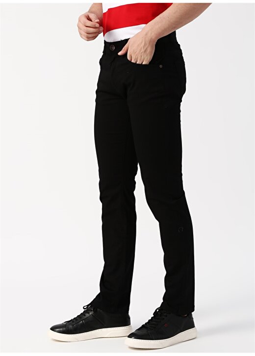 U.S. Polo Assn. Slim Fit Siyah Klasik Pantolon 3
