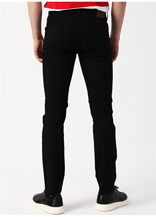 U.S. Polo Assn. Slim Fit Siyah Klasik Pantolon 4