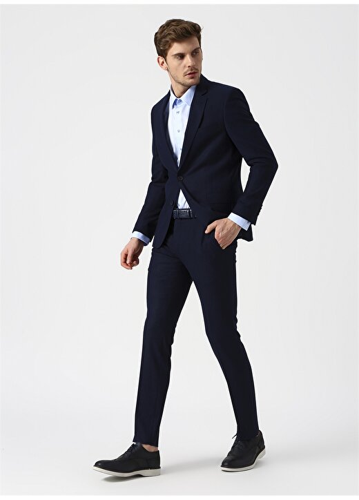 Pierre Cardin Slim Fit Lacivert Takım Elbise 3