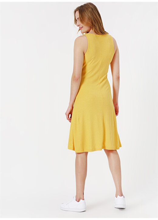 Only Sarı Elbise 4