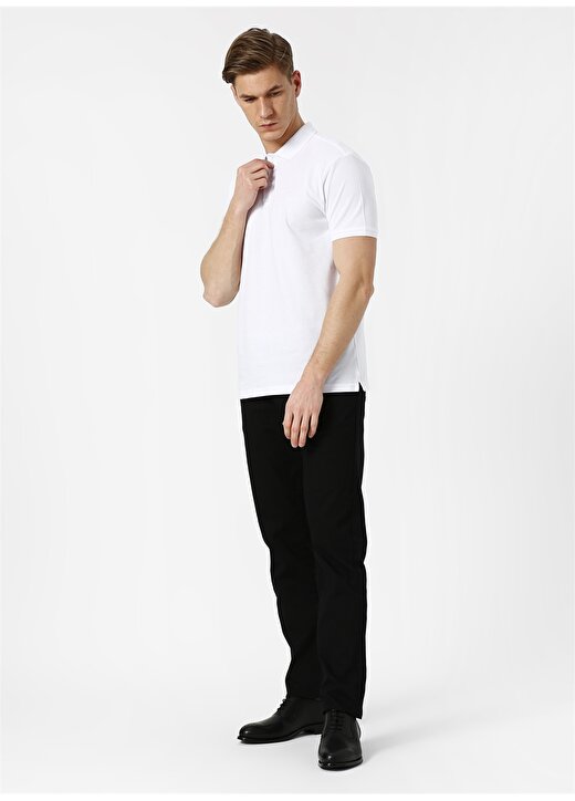 Pierre Cardin Polo Yaka Beyaz T-Shirt 3