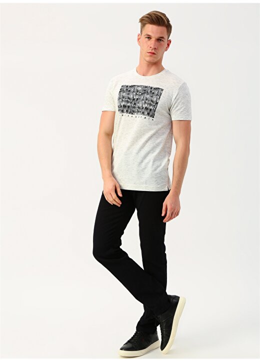 Pierre Cardin Slim Fit Baskılı T-Shirt 2