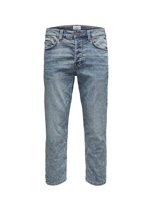 Only & Sons Regular Fit Mavi Erkek Denim Pantolon 1