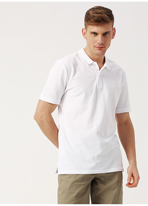 Only & Sons Beyaz Erkek T-Shirt 22013117 Onsscott PIQUE POLO NOOS 3