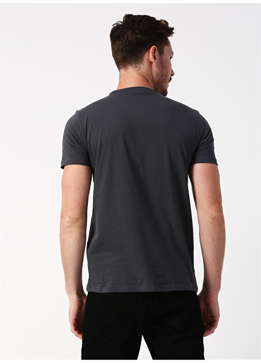 Loft Slim Fit Antrasit T-Shirt 4