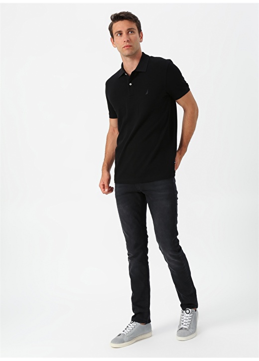 Nautica Siyah Polo T-Shirt 2