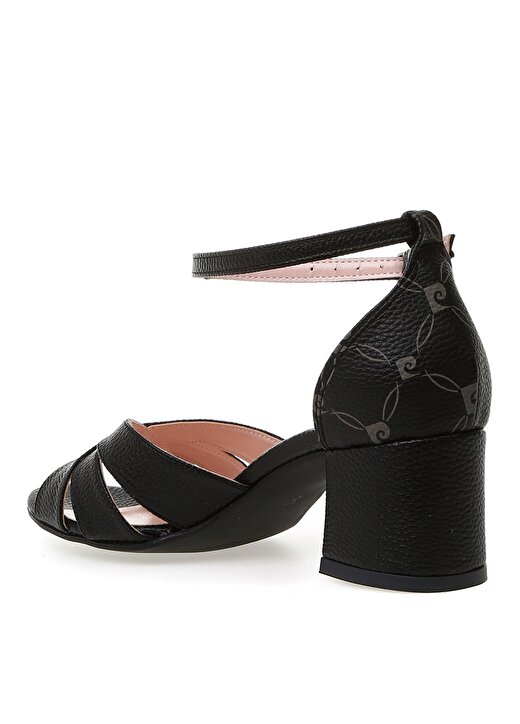 Pierre Cardin 54011 Yazlık Siyah Kadın Topuklu Ayakkabı 2
