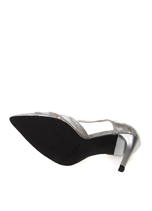 Pierre Cardin Gümüş Kadın Topuklu Ayakkabı 3