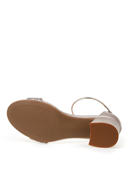 Pierre Cardin 54046 Yazlık Deri Altın Kadın Topuklu Ayakkabı 3
