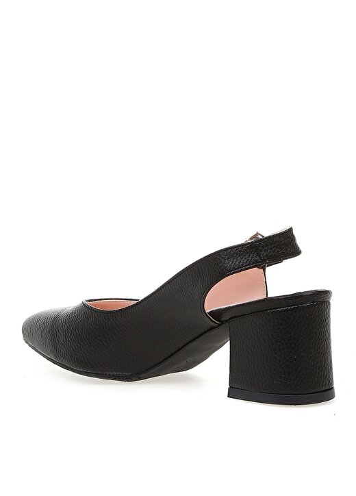 Pierre Cardin 54060 Yazlık Siyah Kadın Topuklu Ayakkabı 2