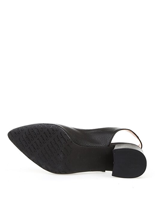 Pierre Cardin 54060 Yazlık Siyah Kadın Topuklu Ayakkabı 3