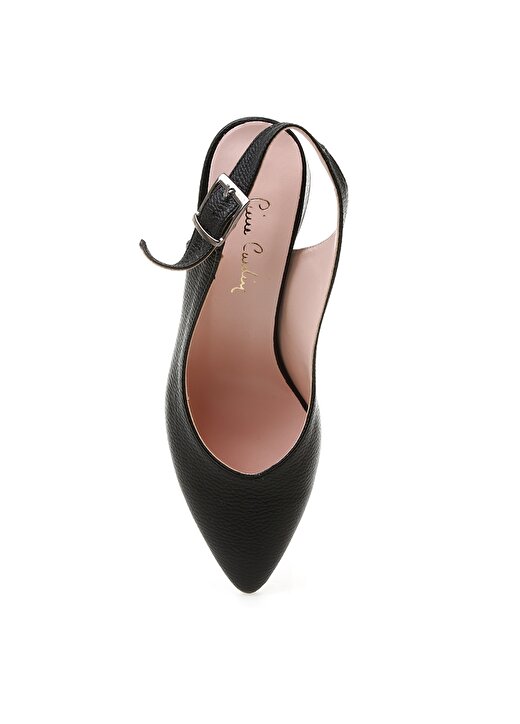 Pierre Cardin 54060 Yazlık Siyah Kadın Topuklu Ayakkabı 4
