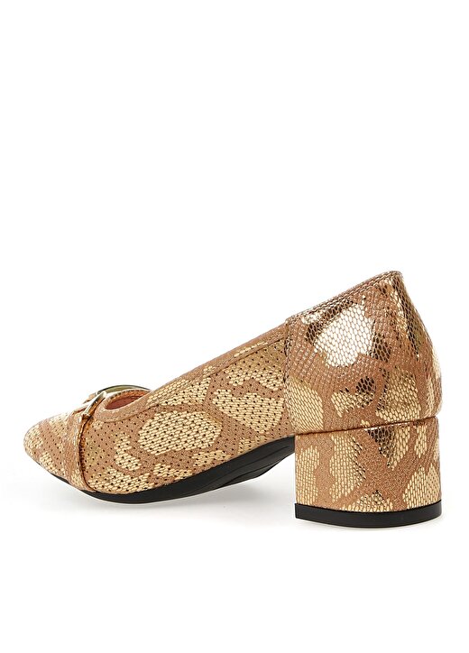 Pierre Cardin Altın Kadın Topuklu Ayakkabı 54076 2
