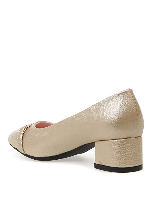 Pierre Cardin 54152 Yazlık Altın Kadın Topuklu Ayakkabı 2
