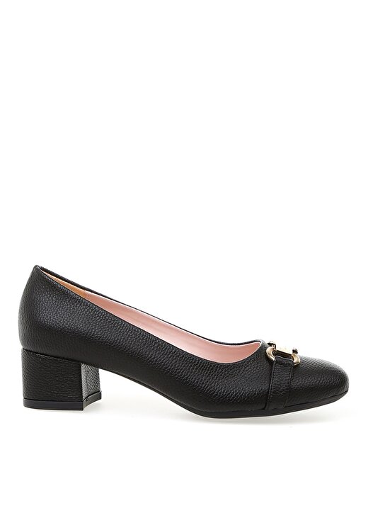 Pierre Cardin 54152 Yazlık Siyah Kadın Topuklu Ayakkabı 1