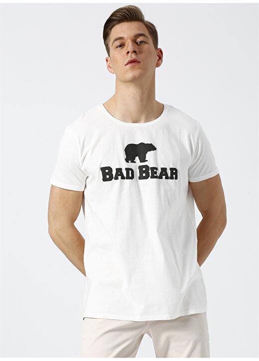 Bad Bear Ekru T-Shirt 2