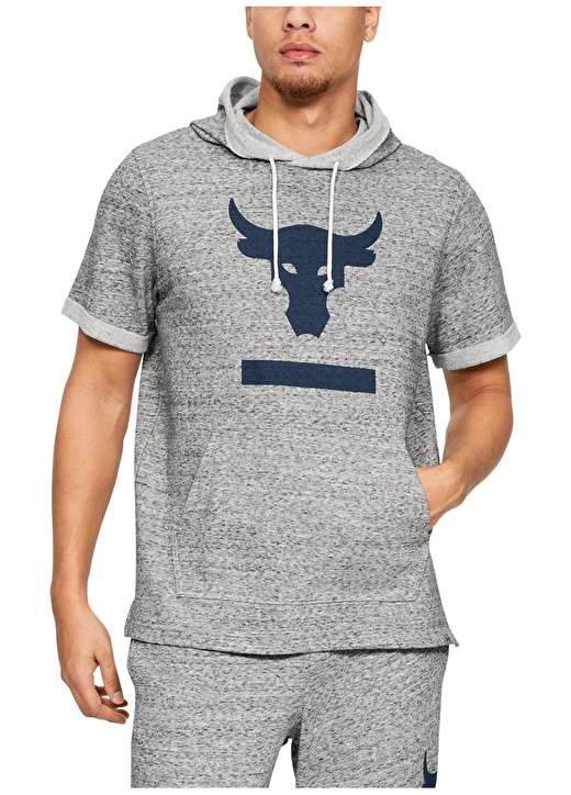 Under Armour Above The Bar Terry Hood T-Shirt 1