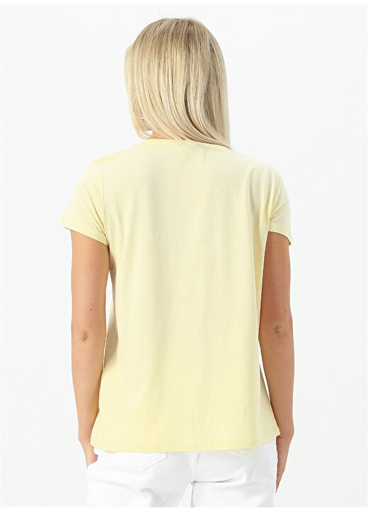 Pierre Cardin Açık Sarı Kadın T-Shirt G022SZ011.762224 4