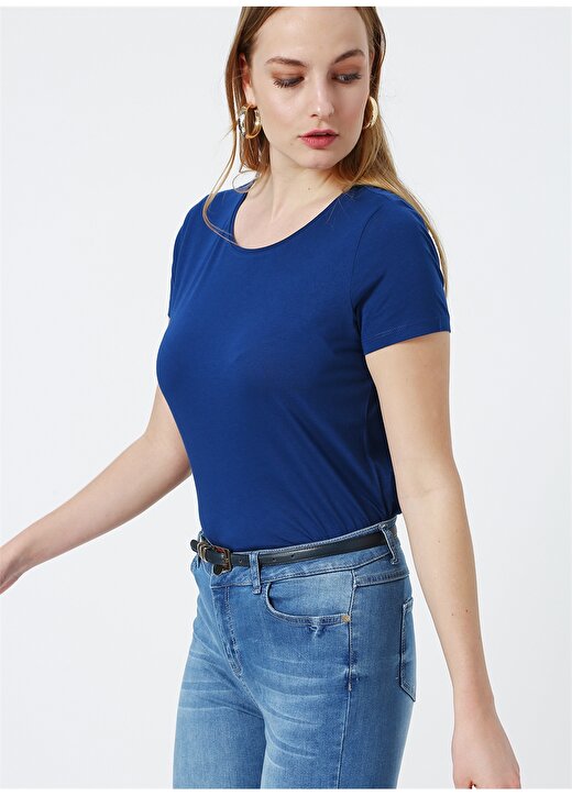 Pierre Cardin Lacivert Kadın T-Shirt G022SZ011.762228 3