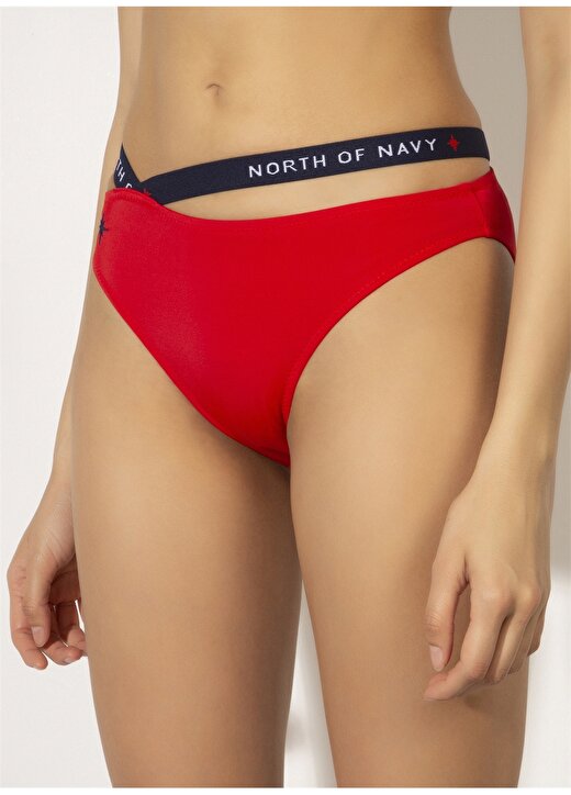 North Of Navy Kırmızı Bikini Alt 3