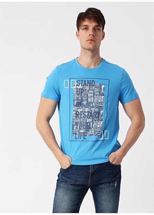 Limon Mavi T-Shirt 3