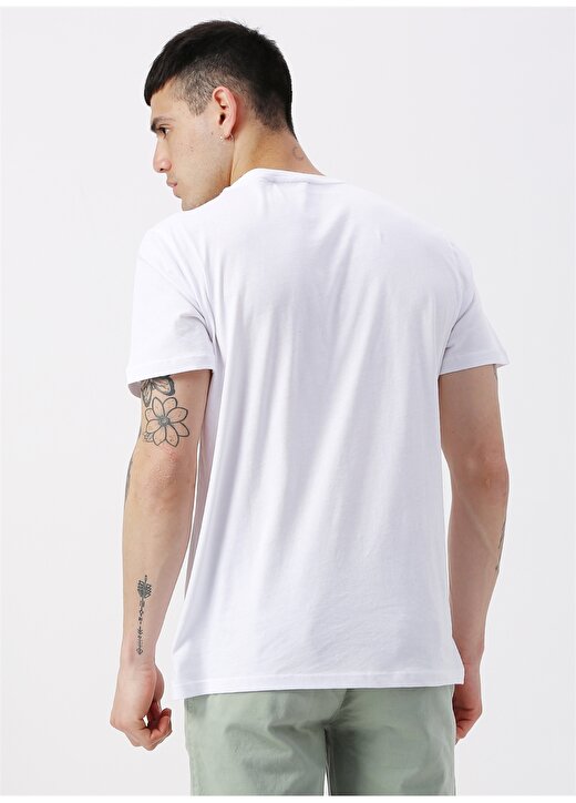 Limon Baskılı Beyaz T-Shirt 4
