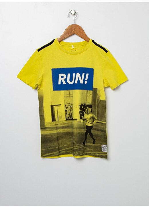 Name İt Erkek Çocuk Sarı T-Shirt 1
