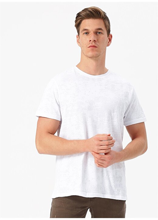 Fabrika Basic Fit Beyaz T-Shirt 3