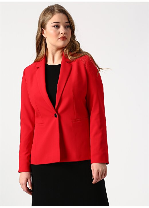 Ekol Kırmızı Kadın Ceket 2
