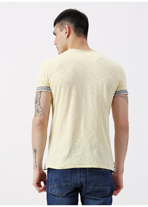 Twister Jeans 1371 Limon Bisiklet Yaka Erkek T-Shirt 4