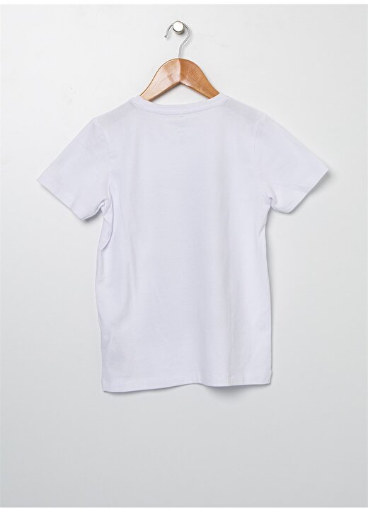 Name İt Erkek Çocuk Baskılı Beyaz T-Shirt 2