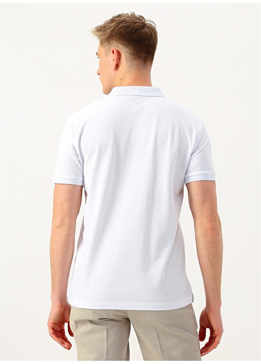 Altınyıldız Classic Cep Detaylı Beyaz T-Shirt 4