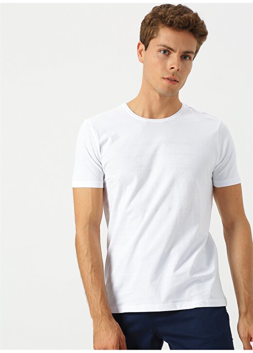 Beymen Business Beyaz Slim Fit T-Shirt 1