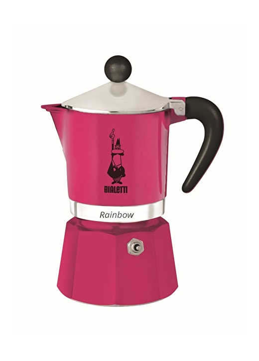 Bialetti Rainbow 6 Cup Fuscia French Press 1