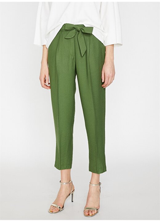 Koton Havuç Kesim Yeşil Pantolon 3