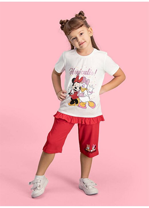 Roly Poly Kız Çocuk Krem Pijama Takımı 1