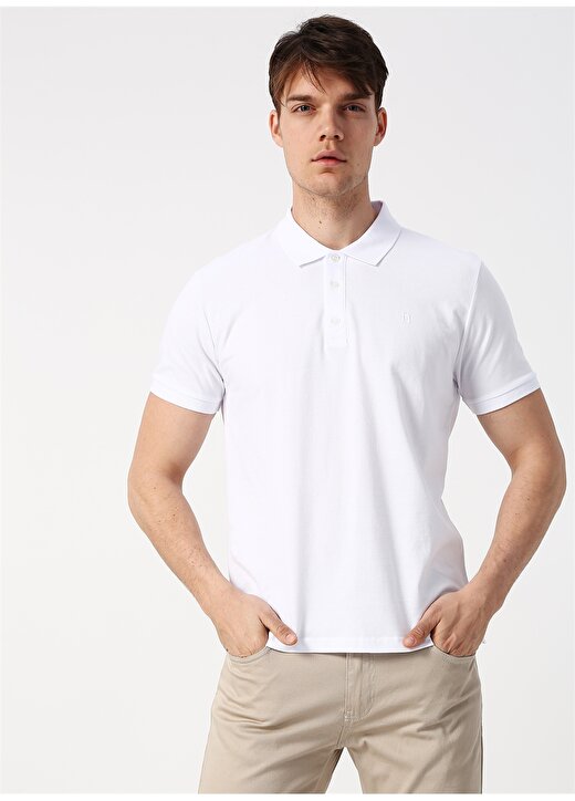 Fabrika Beyaz Polo T-Shirt 1