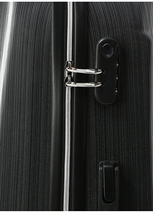 My Bag Smart Rfıd Luggage Sılver L Çekçekli Sert Valiz 4