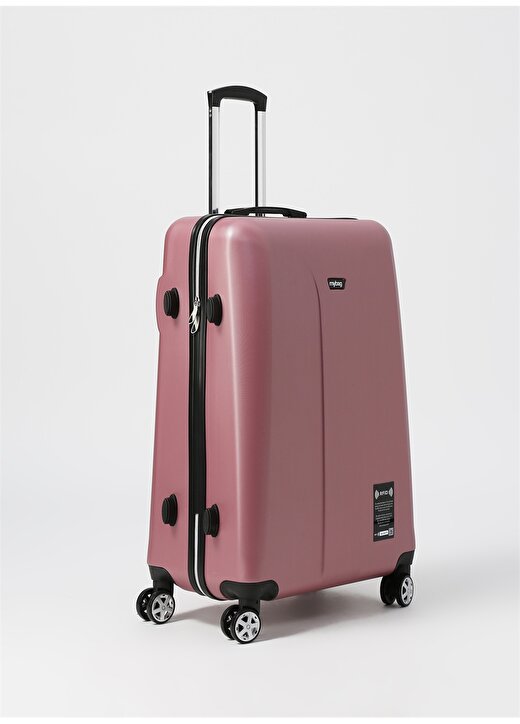 My Bag Smart Rfıd Luggage Rose L Çekçekli Sert Valiz 2