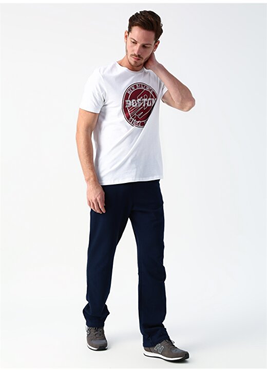 New Balance MTT909 Beyaz Erkek T-Shirt 2