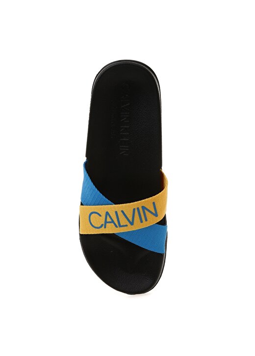 Calvin Klein Crossed Sliders Terlik 4