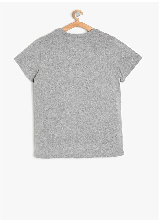 Koton Baskılı Gri T-Shirt 2