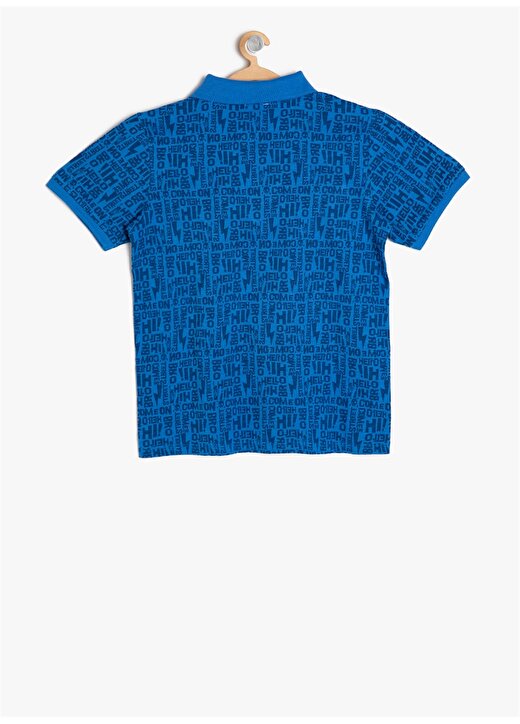 Koton Polo Yaka Lacivert T-Shirt 2