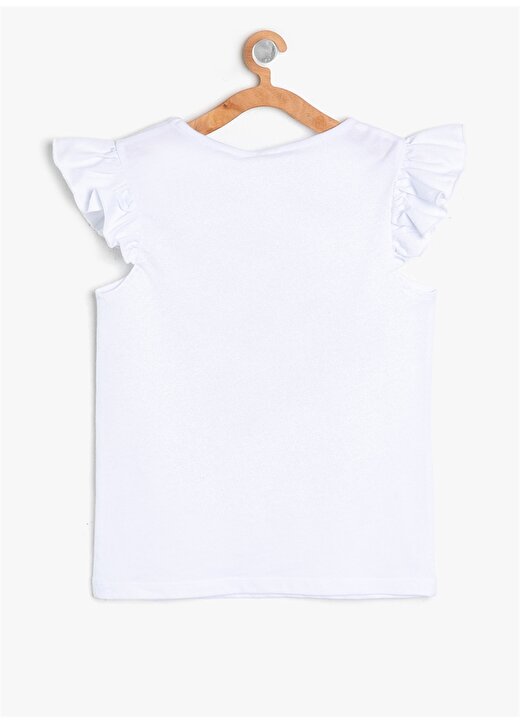 Koton Pul İşlemeli Beyaz T-Shirt 2