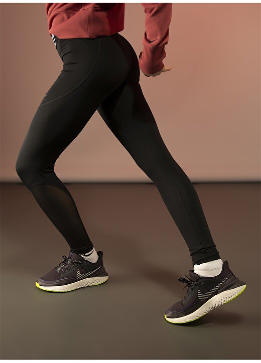 Nike AO9968-010 Siyah - Beyaz Kadın Tayt 3