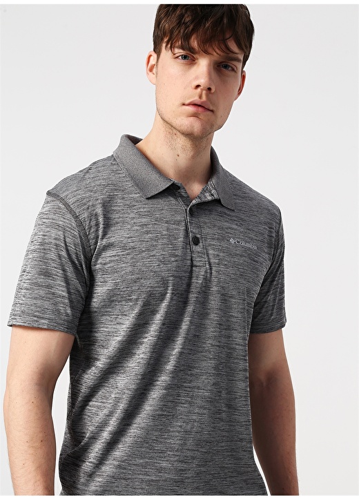 Columbia Siyah Erkek Polo T-Shirt AM6082 ZERO RULES POLO SHIRT 3