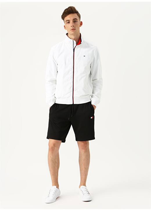 Tommy Sport Logolu Siyah Şort 1