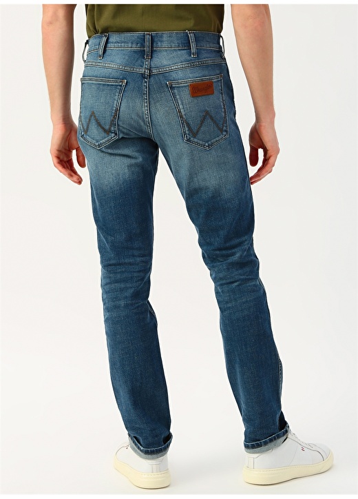 Lee & Wrangler Greensboro Mavi Denim Pantolon 4