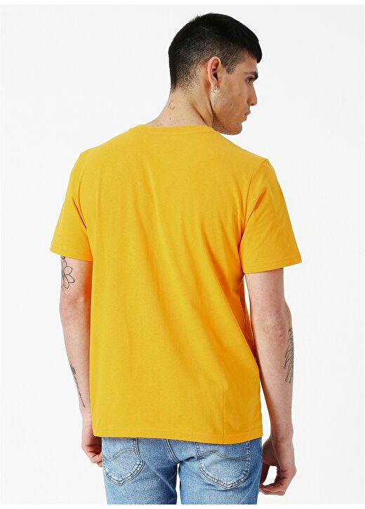 Lee L60UFELG Sarı Erkek T-Shirt 4